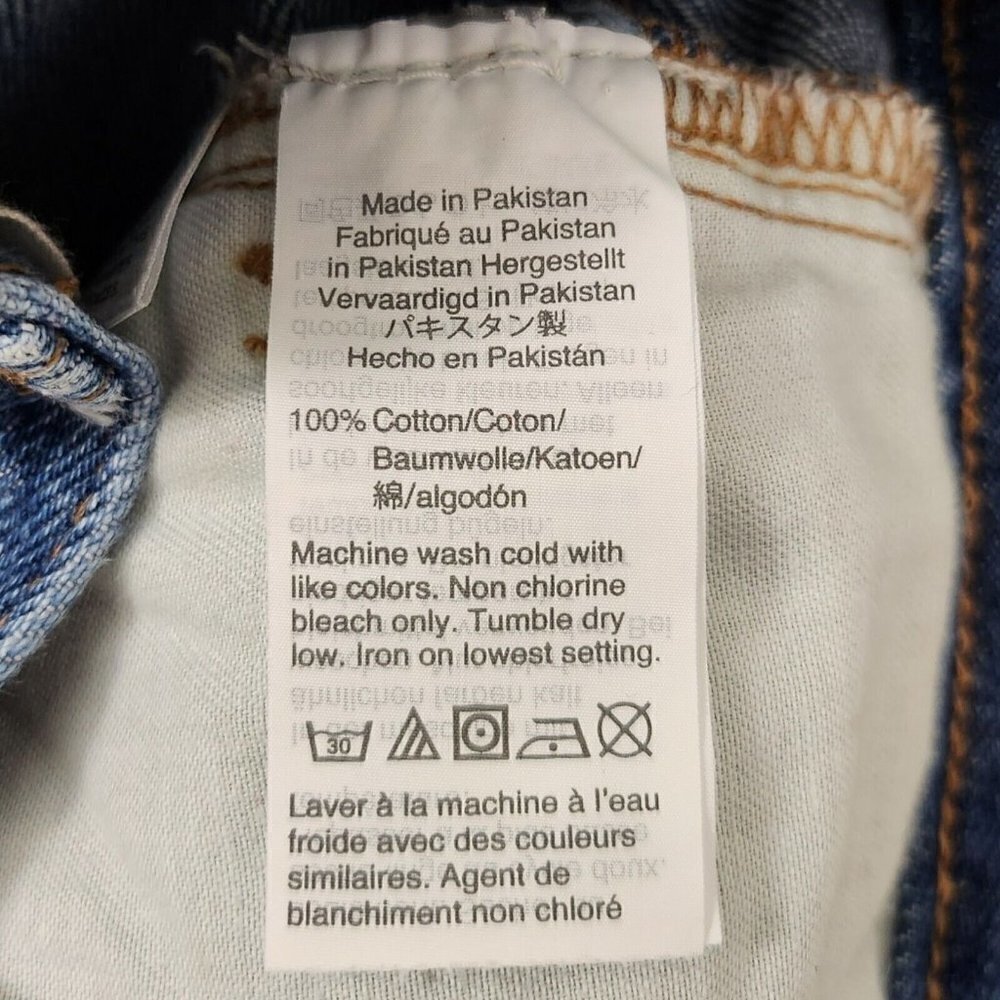 Madewell Mom Jeans 25 Womens Blue High Rise Medium Wash Denim AA585 - Picture 11 of 15